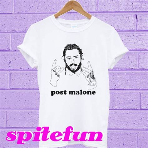 Vintage Rapper Post Malone T Shirt Post Malone Shirts Malone