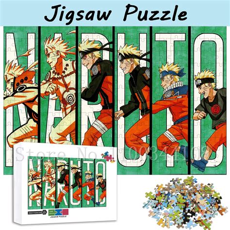 Puzzles Adult Anime Naruto Puzzle Pieces Puzzle