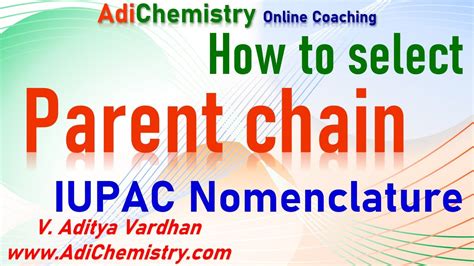 Iupac Nomenclature How To Select A Parent Chain Word Root Youtube