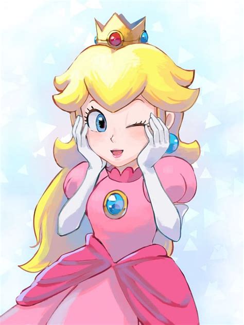 Princess Peach Super Mario Bros Image By Ya Mari