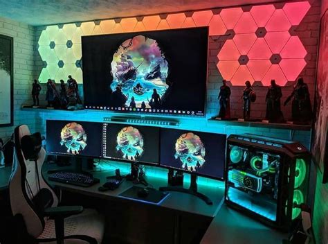 Gaming Pinwire Pin By Hannah Farmer On Our Home In 2019 Gaming Setup