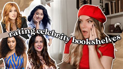 Rating Celebrity Bookshelves YouTube