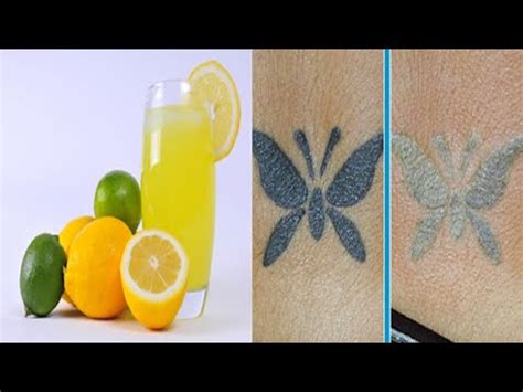 Moreover, it can also help in removing a permanent tattoo on your skin. Lemon With How Tattoo Juice Permanent Remove To
