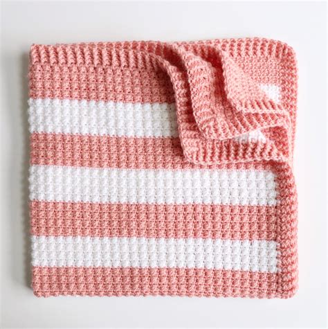 Crochet Fruity Stripes Baby Blanket Daisy Farm Crafts