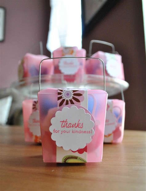 The best baby gifts offer some sort of help to parents. clearlytangled.: handmade baby shower favors