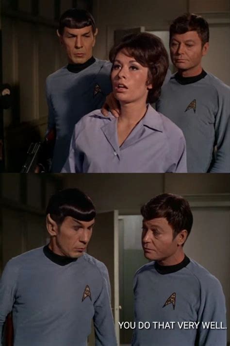 Vulcan Nerve Pinch Star Trek Funny Star Trek Images Star Trek Tos