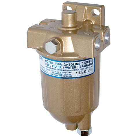 Racor 110a Series Low Flow Fuel Filterwater Separator Filter Assembly