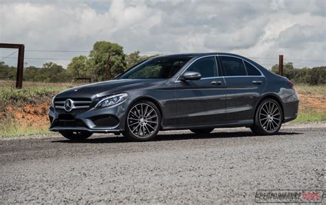 The most obvious is the aggressive front bumper, which features larger scoops to feed. Mercedes-Benz C 250 AMG Line review (video) | PerformanceDrive
