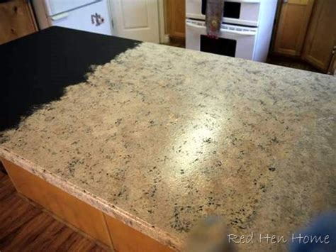 Save money and time by refinishing kitchen countertops yourself. Slab granite countertops: Daich countertop paint