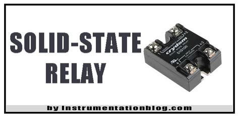 Basics Of Solid State Relay And Its Working