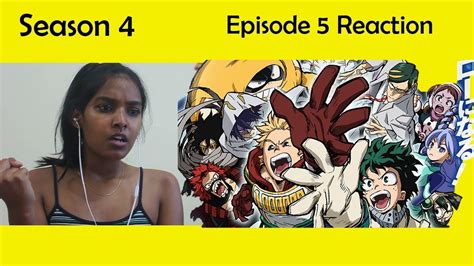 Final episode of hero bomba! Boku No Hero Academia - Season 4 Episode 5 REACTION - YouTube