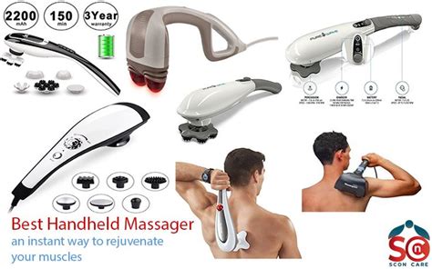 “best Handheld Massager Available In The Market An Instant Way To Rejuvenate Your Muscles” A