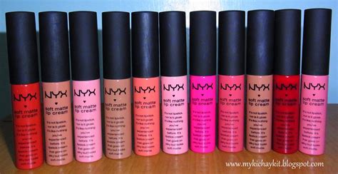 The matte lip cream goes on silky smooth, then sets to a pigmented matte finish. THE TOMGIRL: GIVEAWAY | NYX Soft Matte Lip Cream CLOSED