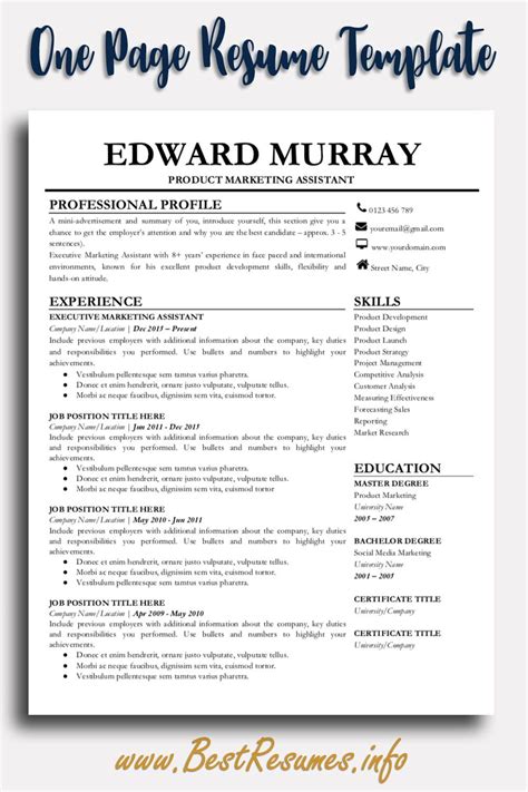 Online teachers instruct their students using distance learning for more information on what it takes to be a online teacher, check out our complete online teacher job description. Best Teacher Resume Templates Of Professional Resume Template Edward Murray Bestresumes - Free ...