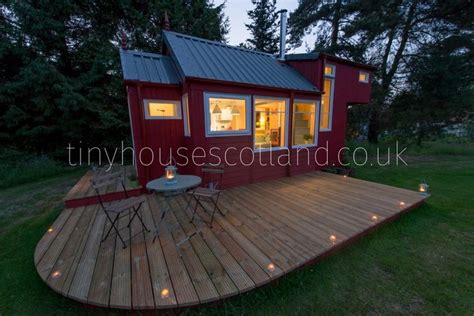 Custom Built Deck • Tiny House Scotland Custom Build Deck Building