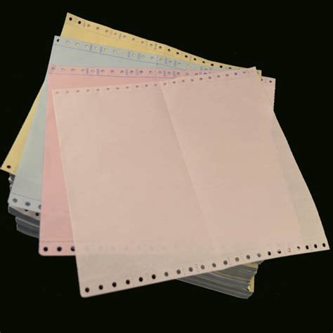 Blank 3 Ply Continuous Carbonless Printing Paper 3 Ply Ncr Computer