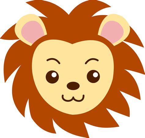 Animated Lion Face Clipart Best