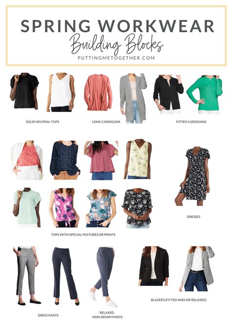 Spring Work Wardrobe Building Blocks For A Great Work Wardrobe