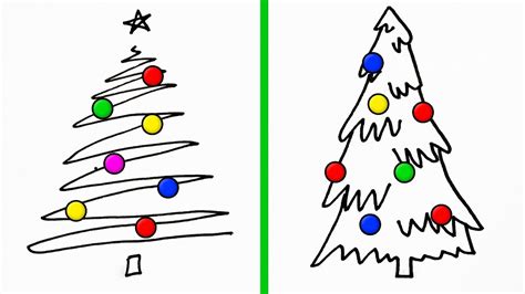 15 Simple Drawing Techniques For A Perfect Christmas Card Youtube