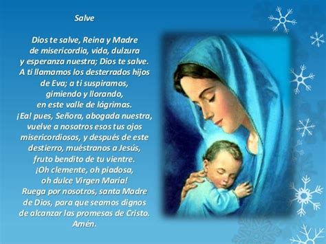 Oración En Puntadas Felicitacion Sabatina A La Virgen Inmaculada