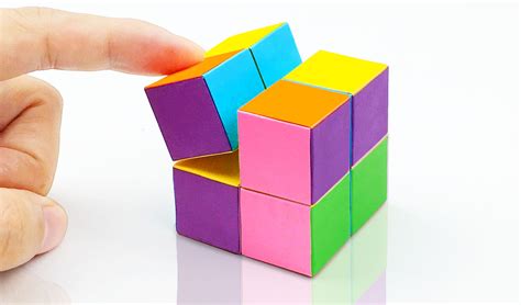 Origami Step By Step Infinity Cube All In Here