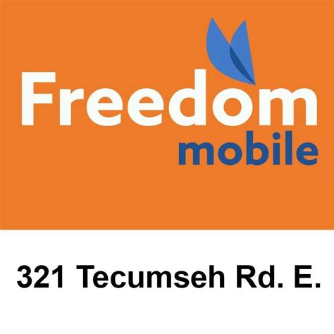 Freedom Mobile At 321 Tecumseh Rd E Windsor On Windsor On