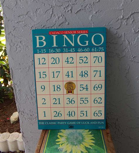 Large Print Bingo Cards Oversized Bingo Boards Large Bingo Etsy