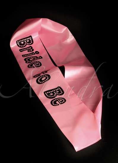 Sash Bride To Be Miss Behave Pink Carnival Store