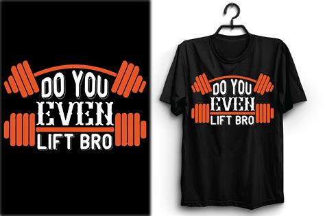 Do You Even Lift Bro Graphic By Mockupstation · Creative Fabrica