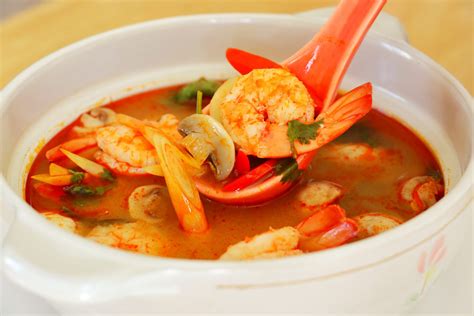 Cici Li Tom Yum Goong Recipe Thai Hot And Sour Soup With Shrimp