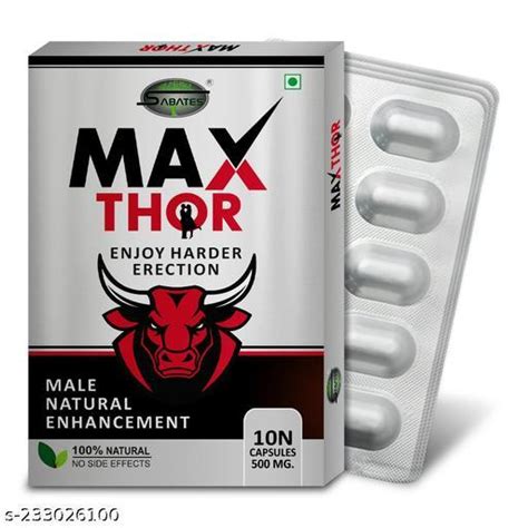 Max Thor Ayurvedic Capsule Shilajit Capsule Sex Capsule Sexual Capsule Improve Male S E X Muscle