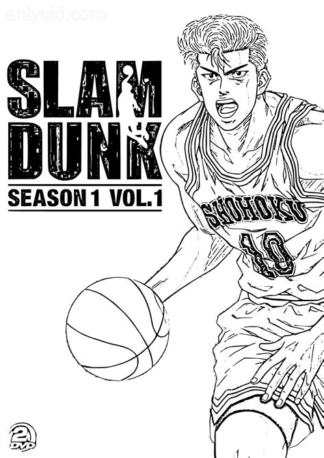 Desenhos De Slam Dunk Para Colorir Aniyuki Com