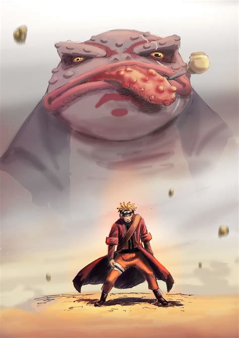 Naruto And Jiraiya Sage Mode Naruto Story From Konoha
