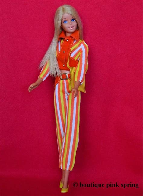 Francie Malibu In Slacks Suit 1972 Barbie Gowns Barbie Fashion