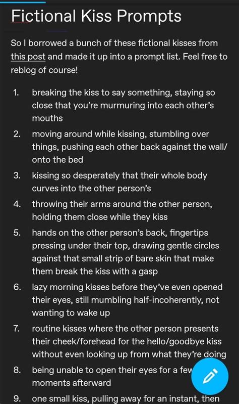 Kiss Prompt Drawingprompts Book Writing Tips Writing Words