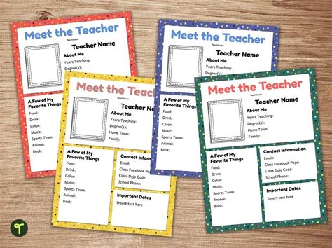 six tips for meet the teacher freebie meet the teache