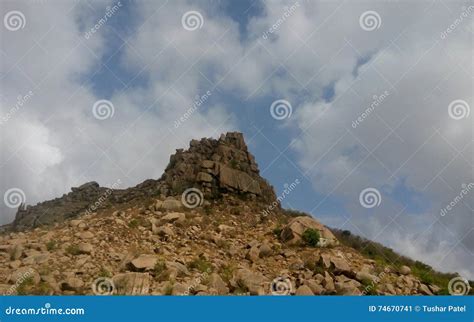Hill Top Stock Image Image Of India Rocks Nature Mountains 74670741