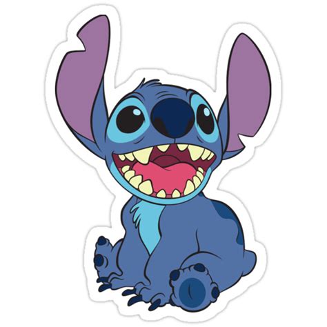 Stitch Stickers By Carlamiller8 Redbubble