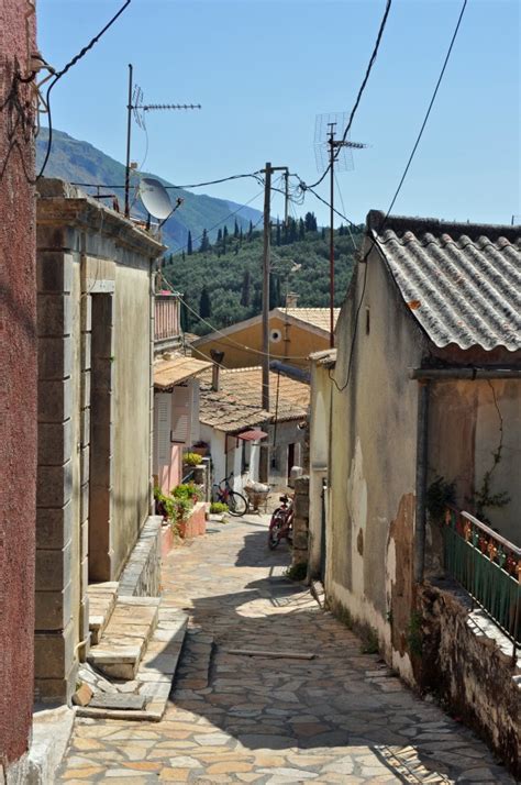 The Village Of Doukades On Corfu Island Greece Photorator