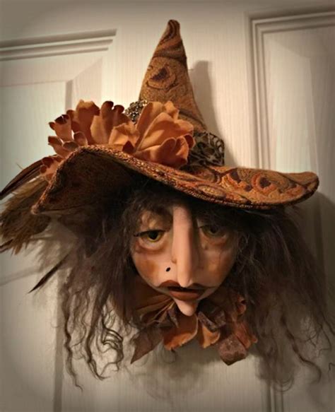 Halloween Witch Head Halloween Tree Ornament Halloween | Etsy | Halloween witch, Halloween trees ...