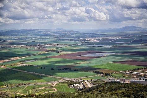 Valley Of Tel Megiddo Where The Final Battle Of Armageddon Will Take