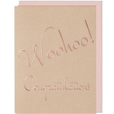 Celebration Card Woohoo Congratulations Card Wowwordz Wowwordz