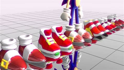All Of Sonics Shoes Which One Is Your Favorite Animation Sonics