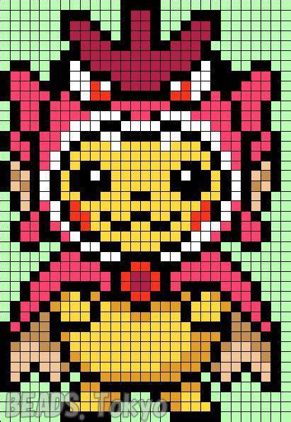 Pokemon Images Pixel Art Pokemon Pikachu Deguise Facile
