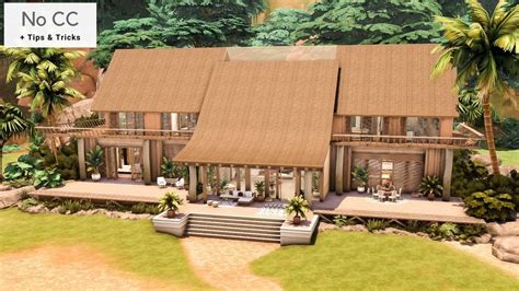 The Sims 4 Twilight Breaking Dawn Honeymoon Villa No Cc Stop