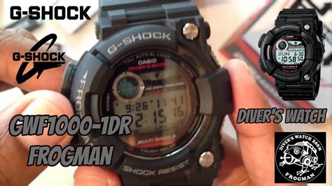 Review G Shock Gwf1000 1dr Frogman Casio Hypebeast Youtube