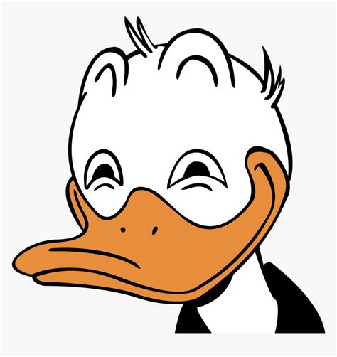 Donald Duck Funny Face Hd Png Download Kindpng