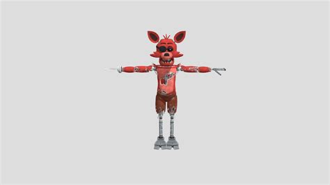 Fnaf Special Delivery Foxy 3d Model By Catpirate348 28237f0 Sketchfab