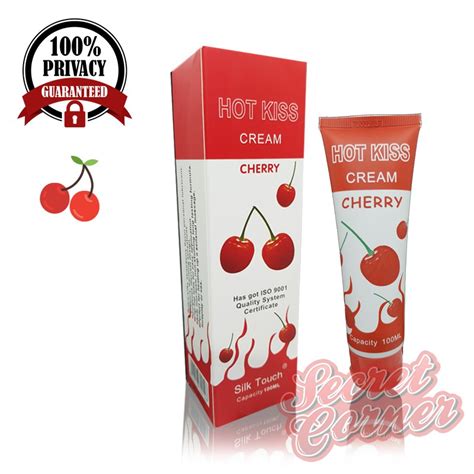 secret corner hot kiss 100ml cherry flavored lubricant sex toy anal vaginal lubricant shopee