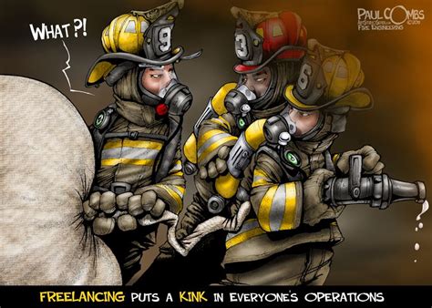 Funny Firefighter Cartoons